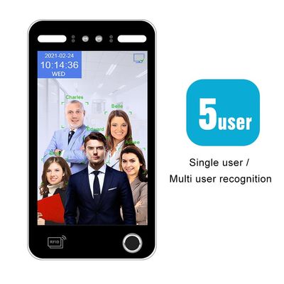 Biometric Fingerprint AI Facial Recognition Access Control System For Attendance