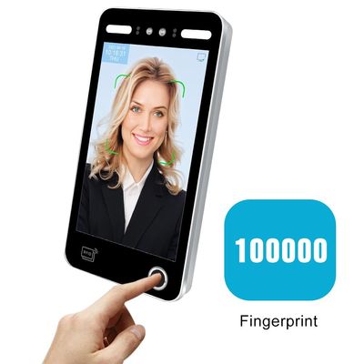 Web Biometric Dynamic Facial Reader Smart Access Control 10.1 Inch Linux 3.1