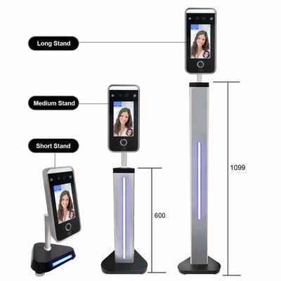 TCP WDR Fingerprint Attendance Machine Time Recording 2.5m Detection