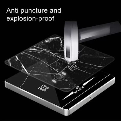 Wiegand26 / 34 Interface RFID Proximity Card Reader Auto induction Tempered glass