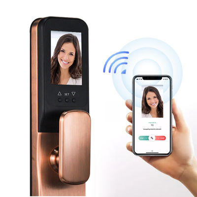 3D Digital Face Recognition Smart Door Lock Tuya App Access Control