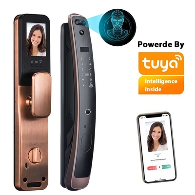 Wifi Tuya Smart Lock 3D Access Control Face Recognition Door Lock