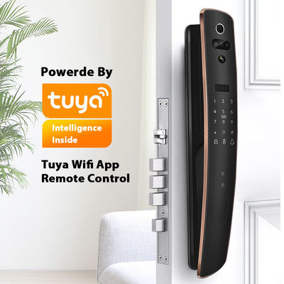3D Face Digital Tuya Smart Lock RFID Fingerprint Access Control Aluminum Alloy